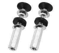2 Pièces Boulons de Réservoir de Toilettes Joint | Kit de Fixation pour Réservoir et Siège, Installation Facile, Protège les Pièces, Anti-usure