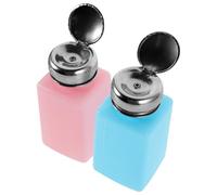 2 Pièces Bouteille Distributrice D’alcool, Rechargeable 200 Ml | Plastique, Anti-statique, Usage Main, pour Solutions de Nettoyage et Outils de Précision