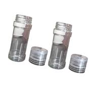 2 pièces bouteilles de broyeurs de poivre essentiels de cuisine 100Ml avec technologie de fraîcheur de joint et maintien confortable agitateur de sel de camping agitateur de sel de camping