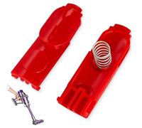 2 pièces bouton à pression pour Dyson, Clip Latch Tab Button avec ressort pour Dyson V7, V8, V10, V11, V15, pièces de rechange pour aspirateur, Montage facile, Robuste et Durable