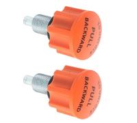 2 Pièces Bouton de Résistance pour Vélo Stationnaire Abs Orange