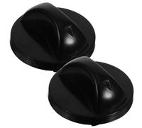 2 Pièces Bouton de Ventilateur Électrique, Minuterie, ABS Noir | Commande Simple pour Maison, Réglage de Temps, Usage Solide, Compatible Ventilateur Électrique
