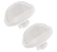 2 Pièces Bouton de Ventilateur Standard ABS Blanc, Minuterie | Commande pour Ventilateurs, Arrêt Automatique, Usage Bureau ou Extérieur, Pièce de Remplacement Fiable