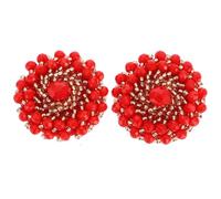 2 Pièces Bouton Rond en Strass pour Couture Manuelle | Métal et Cristal, Effet Clair et Brillant, Réutilisable, pour Réparation Textile, Scrapbooking, Canapé