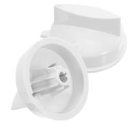 2 Pièces Bouton Rotatif de Micro-ondes Abs, Poignée Ergonomique | Mécanisme Rotatif, Axe, sans Outil, pour Four et Sélecteurs de Commande Domestiques