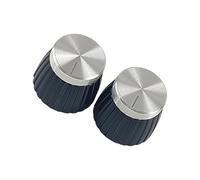 2 Pièces Boutons De Contrôle Du Volume Guitare Réglage Précision Capuchons Potentiomètre En Aluminium Pour Guitares Électriques Et Acoustiques Ensemble Boutons Guitare À Installation