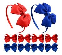 2 Pièces Bow Bandbands Et 8 Pièces Épingles À Cheveux, Accessoires De Cheveux Douces Mignons, Accessoires De Cheveux Simples Et Polyvalents Et Accessoires De Cheveux Des Filles.
