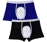 2 Pièces Boxer Respirant Post Circoncision pour Garçons, Sous-Vêtement de Protection, Pantalon de Rééducation, pour Utilisation après Intervention Pédiatrique(A,L/Large)