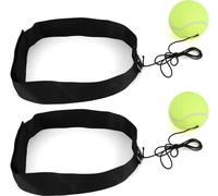 2 pièces Boxkampfball, avec bandeau, entraînement de la vitesse et de la réaction, appareils de fitness pour la gymnastique et les exercices