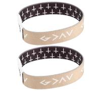 2 Pièces Bracelet Chrétien Biblique Élastique en Tissu, Messages Vibrants | Simple et Élégant, Léger pour Port Quotidien, pour Événements Religieux et Missions