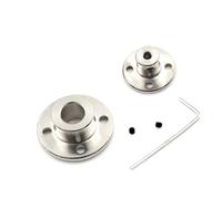 2 pièces Bride Coupleur d'arbre rigide Collier de serrage Support 3-14 mm(3.17MM bore)