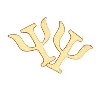 2 Pièces Broche Créative Psychologie Vintage, Style Rétro | Épingle Décorative Dorée, pour Châles et Tenue Académique, Étudiants, Chercheurs, Événements Professionnels