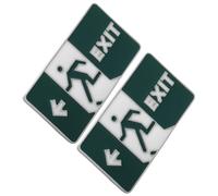2 Pièces Broche Lumineuse Mini en Alliage, Amusante et Mignonne | Usage Polyvalent pour Vêtements et Paquet, Style, Petite Taille, Effet Lumineux
