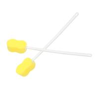 2 Pièces Brosse à Bain à Long Manche Éponge, Gommage du Dos | PP et Éponge Double Face, Usage Bain ou Brossage à Sec, Léger, pour Épaules et Peau Sensible