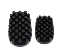 2 Pièces Brosse à Cheveux Torsadée à Friser, Brosse à Cheveux à Friser en Caoutchouc de Grande et Petite Taille, Peigne à Boucles Torsadées, Brosse Torsadée Lavable pour Boucles