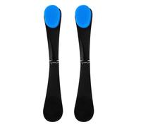 2 Pièces Brosse à Crème Dos Pliable, Manche Long, Prise Antidérapante | Éponge et Plastique, Poils Doux au Toucher, Usage Maison ou Spa, pour Dos et Huiles Corporelles