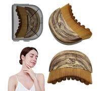 2 Pièces Brosse Contour du Visage,Brosse drainage lymphatique,brosseàSecDrainage Lymphatique,Drainage lymphatique brossefaciale pour façonner le visage pour s'adapter à la peau avec précision