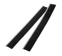 2 Pièces Brosse de Joint en Nylon Noir, 30 CM | Bande à Poils Denses, Protection L’humidité, Fermeture des Interstices, pour Trappe et Fente Postale