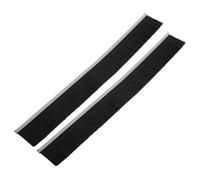 2 Pièces Brosse de Joint pour Boîte aux Lettres, Nylon Noir 30 CM | Bande à Poils Denses, Métal et Nylon, pour Trappe, Fente de Colis, Usage Extérieur