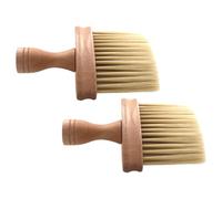 2 Pièces Brosse de Nettoyage à Manche Long en Bois, Douce | Brosse à Poussière en Nylon, Entretien du Piano Violon, Portable, Usage Maison et Rangement