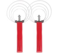 2 Pièces Brosse de Nettoyage pour Chevaux, Poignée Ergonomique | Poils et Pelage, Massage Doux, Surface Lisse, Usage Après Équitation, Écurie, Travailleurs Agricoles Couleur Aléatoire