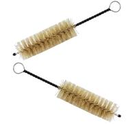 2 Pièces Brosse de Nettoyage pour Pistons de Trompette, Petite | Outil Léger et Résistant, Design Percé, pour Débutants en Instruments à Vent