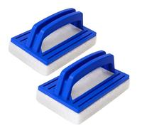 2 Pièces Brosse Éponge Ligne d'eau, Eponge Magique Piscine, Eponge Piscine, Brosse de Piscines, Brosses de Nettoyage de Piscines, pour Nettoyer la Saleté et la Mousse