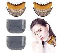 2 Pièces Brosse Lymphatique Visage,Brosse Drainage Lymphatique Visage, Drainage Lymphatique pour le s'applique, à la Sculpture du Menton et de la Mâchoire