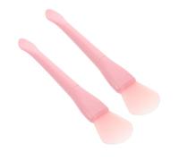2 Pièces Brosse Multifonctionnelle pour Masque Facial en Silicone | Double Embout, Forme Queue de Poisson et Cuillère, pour Maquillage et Soins du Visage