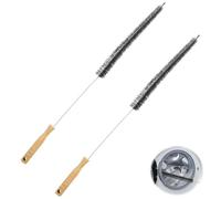 2 pièces Brosse Radiateur plumeau poussiere pour radiateur, 75cm Goupillon Télescopique pour Nettoyage Profond, Nettoyant Radiateur Voiture Brosse À Radiateur Inceau Nettoyage Voiture