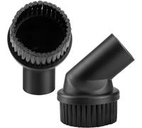 2 Pièces Brosse Ronde Aspirateur 35mm Embout Aspirateur Universel Accessoires pour Aspirateurs Brosse Aspirateur Universelle pour Meubles Canapé Voiture