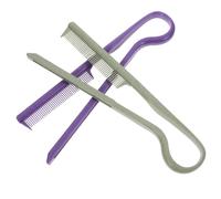 2 Pièces Brosse V Couleur pour Peignes Droitiers Plastique pour Démêler pour Coiffage et Durable Disponibles