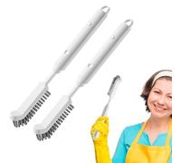 2 Pièces Brosses À Récurer De Cuisine, Brosse De Nettoyage des Fissures À Long Manche Rétractable, Brosses À Longue Poignée pour Et Espaces Restreints, 4x29 Cm, pour Vaisselle, Casserole, Poêle