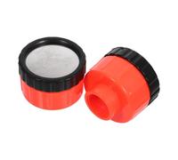 2 Pièces Brumisateur de Jardin Rouge en Acier Inoxydable et ABS | Raccord Facile, Usage Agriculture et Petites Pelouses, Buse, Pratique pour Système Extérieur