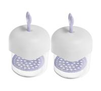 2 Pièces Bulleur Moussant pour Nettoyage Du Visage Distributeur de Mousse pour Créateur de Mousse Transparent Outil de Nettoyage pour Routine Voyage