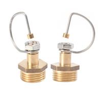 2 Pièces Buse D’arrosage à Jet, Tête de Pulvérisation Cuivre | Or, Installation et Retrait Faciles, Usage Professionnel D’arrosage, pour Orchidées, Format Dn15