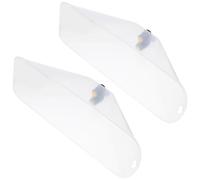 2 Pièces Buse de Brumisation Haute Pression Plastique | Pulvérisateur Jardin pour Cultures, et Petites Pelouses, Contrôle des Projections, Ciblage Précis, Eau ou Huile