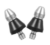2 Pièces Buse de Nettoyage Haute Pression 1/4 Pouce | Interface Standard, Nylon Léger, Contrôle Précis du Débit, pour Lavage Auto et Mobilier Extérieur