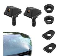 2 Pièces Buses de Lave-Glace Avant Universelles Pulvérisateurs pour Pare-Brise, Gicleurs de Lave-Glace Avant pour Voiture, Compatible avec la Majorité des Véhicules