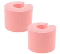 2 Pièces Butée de Porte en Mousse Rose Anti-pincement | Mousse, Pose Facile sans Perçage, Amortit les Chocs, Protège les Surfaces, Usage Domestique