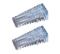 2 pièces butoir de porte en Silicone de sécurité bloc butées de porte bouchons de retenue arrière de bureau à domicile bouchon de sécurité réutilisable