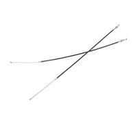 2 Pièces Câble D'accélérateur Hors-bord 66T2630100 Câble de Changement D'accélérateur de Moteur de Bateau en Métal Hors-bord