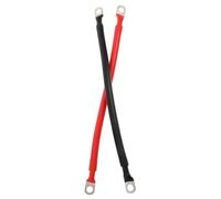 2 Pièces Câble de Liaison de Stockage D'énergie 2 Awg | Fil Silicone avec Repères Imprimés, Paire Rouge et Noir, Installation Facile, Contrôle Rapide des Bornes