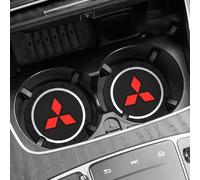 2 Pièces Caboteur Tasse Voiture, pour Mitsubishi Space Star 2019-2023 2024 Anti Dérapant Résistants Chocs Dessous Verre Véhicule, Accessoires Voiture Intérieur