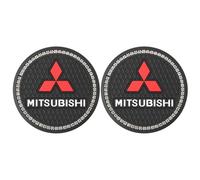 2 Pièces Caboteur Tasse Voiture, pour Mitsubishi Space Star 2019-2024 Anti Dérapant Résistants Chocs Dessous Verre Véhicule, Accessoires Voiture Intérieur