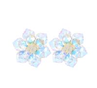 2 Pièces Cache-boutons de Manchette Forme Fleur Élégants | Installation Facile sans Couture, Aspect Poli et Brillant, pour Bureaux, Fêtes et Invités Mariage