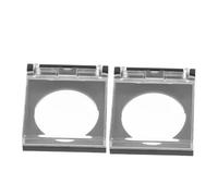 2 Pièces Cache-boutons pour Boîtier Pc, Capot Anti-pression 25mm