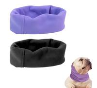 2 pièces Cache Cou Chien, Cache Oreilles pour Animaux de Compagnie pour la Protection Contre Le Bruit Cache-Oreilles pour Chien de Compagnie,soulagement de l'anxiété et Calme à Un Endroit Bruyant