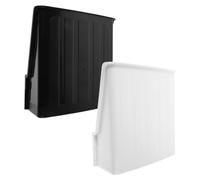 2 Pièces Cache de Protection Anti-Pluie et Soleil | Plastique, Résistance UV et Vieillissement, Installation Simple, pour Nest et Caméras Bullet en Parking