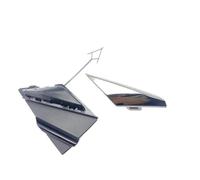 2 Pièces Cache-œillet De Remorquage De Pare-chocs Avant Garniture Découpée Pour MG 1 Pièces De Rechange Cache-poussière De Pare-chocs